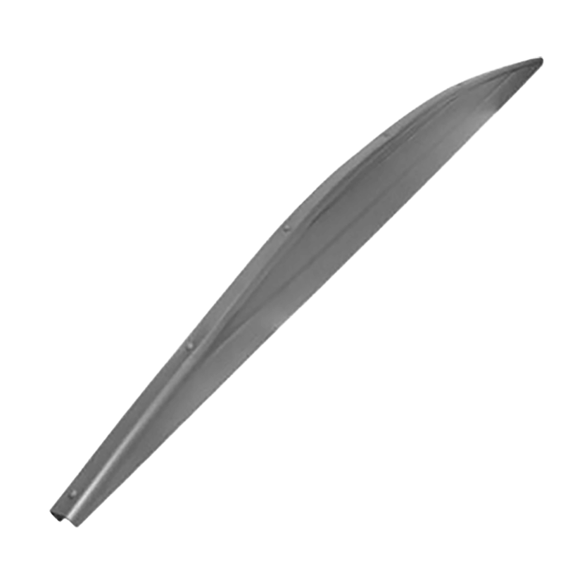 PVC Composite Fence Convex Top Graphite Image